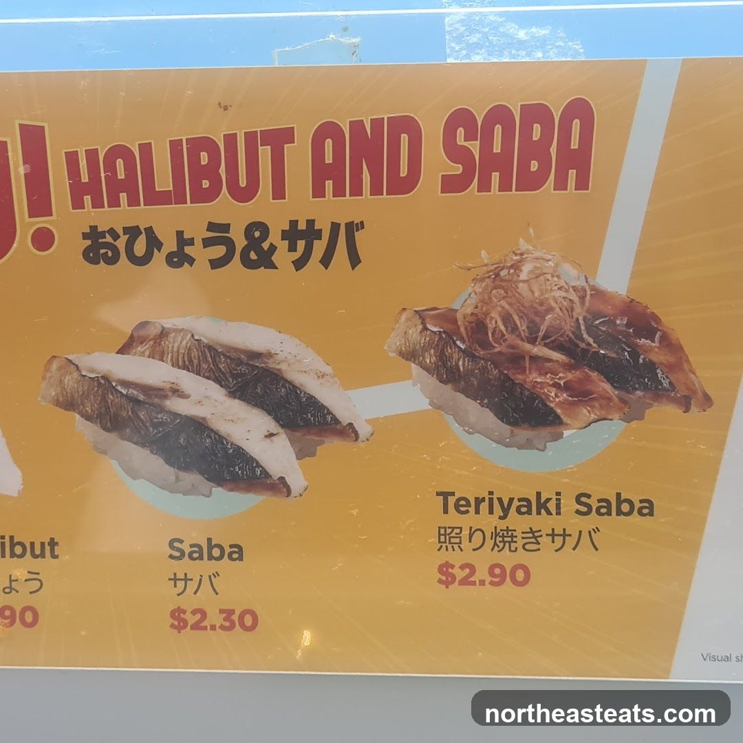 Halibut and Saba