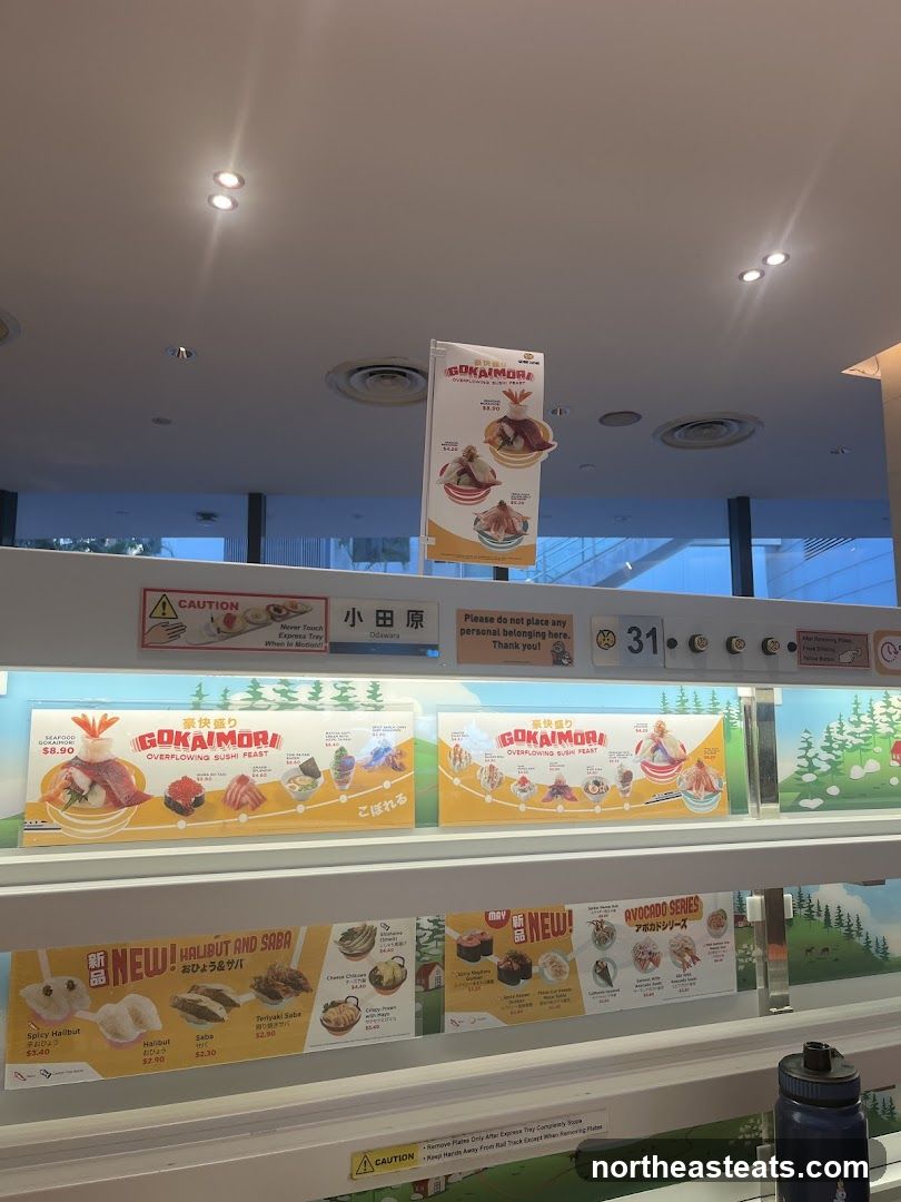 Gokaimori Sushi Feast Display