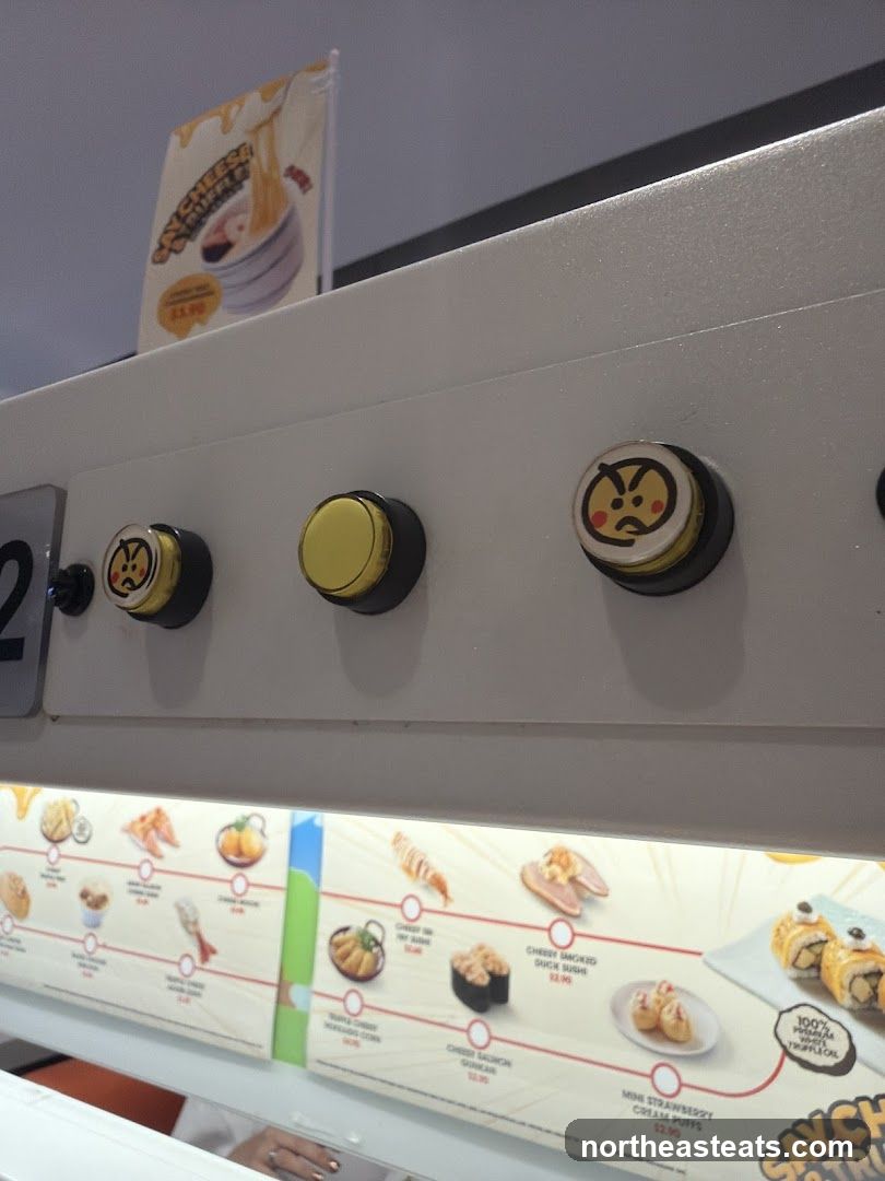 Food Menu with Buttons