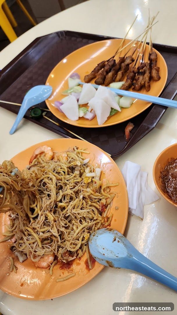 Noodles and Satay