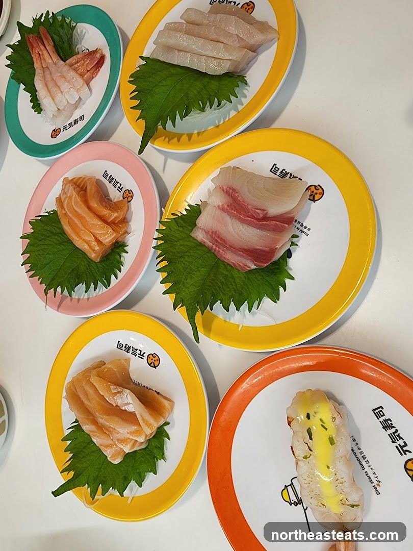 Sashimi and Sushi Plates