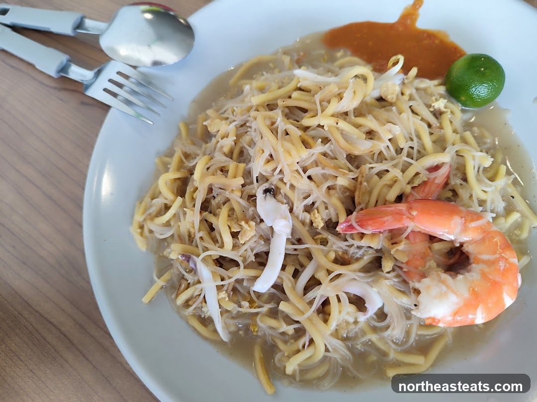 Noodles with Shrimp