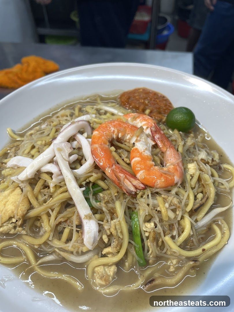 Noodles with Seafood