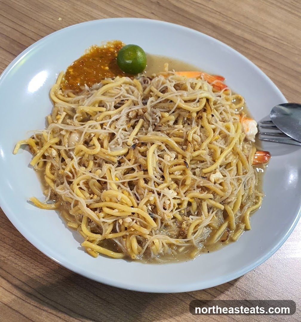 Noodles with Shrimp and Chili Sauce
