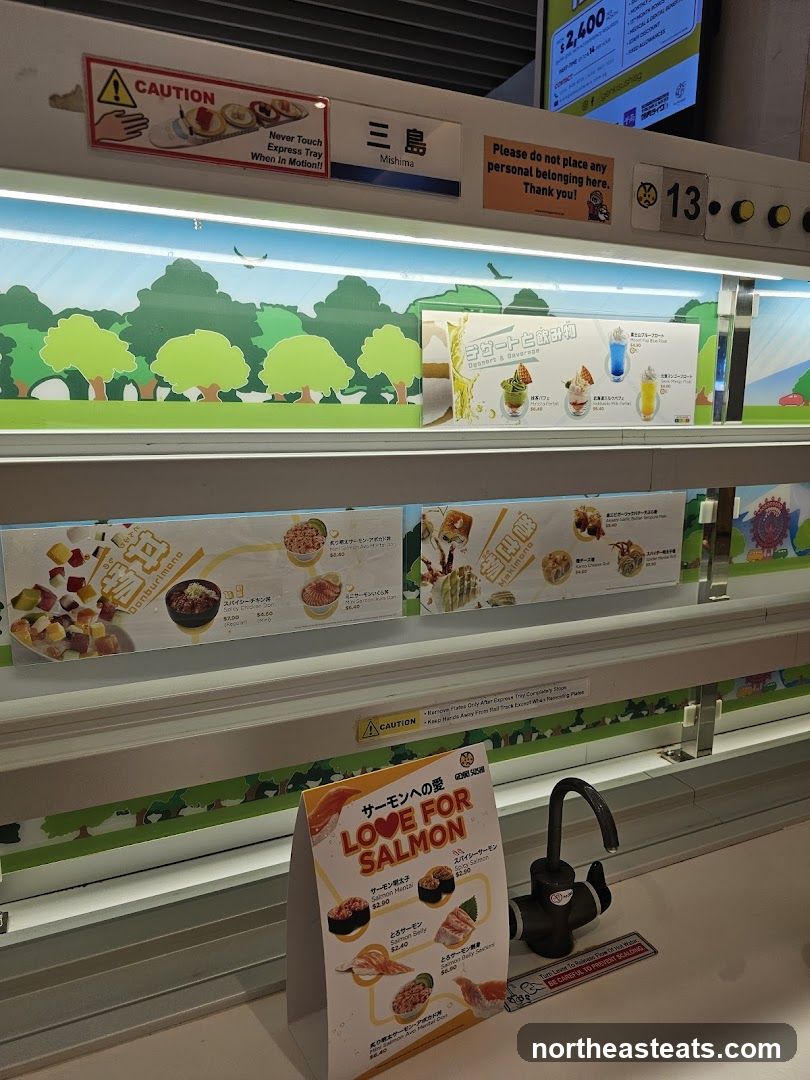 Sushi Conveyor Belt Display