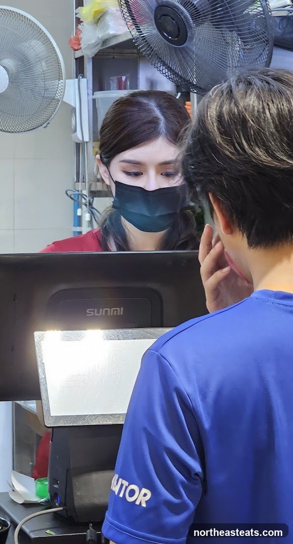 Cashier and Customer