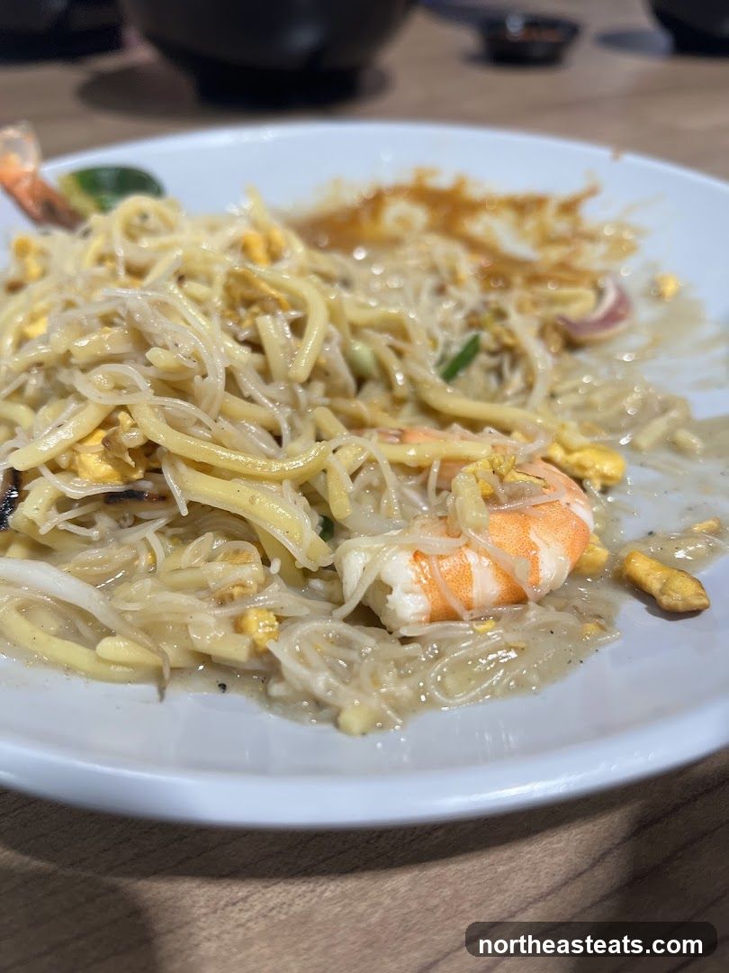 Noodles with Shrimp