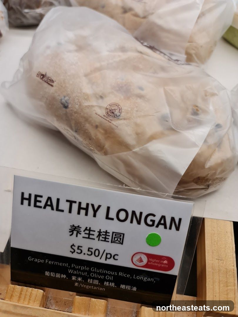 Healthy Longan Bread
