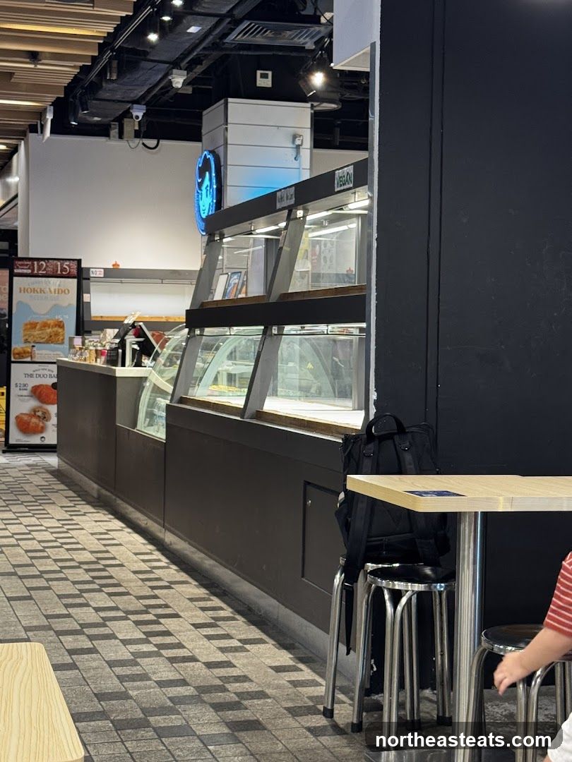 Dessert Display and Seating Area