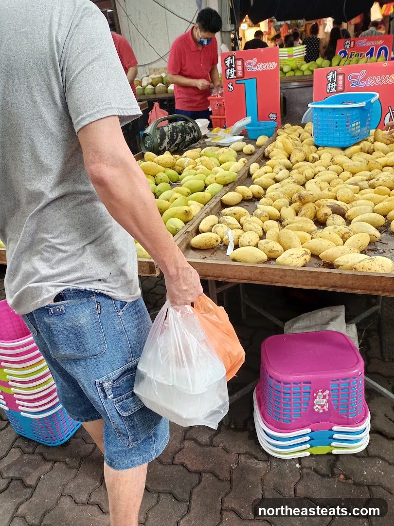 Fruit Stall with Mangoes