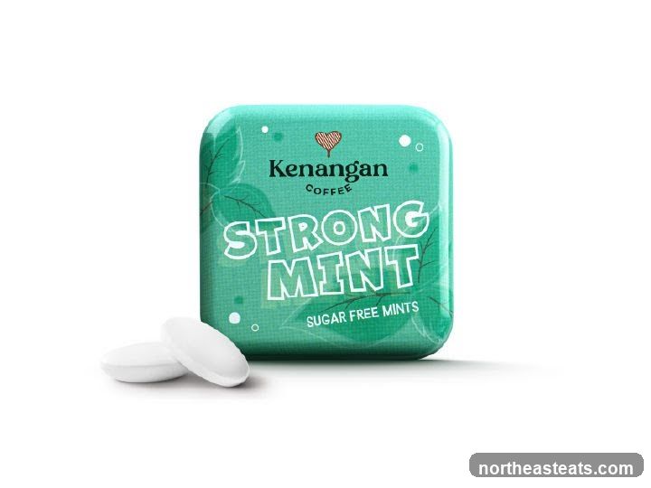 Kenangan Coffee Strong Mint Sugar Free Mints
