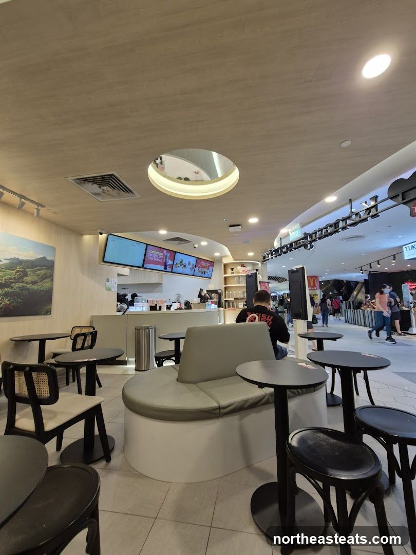 Cafe Interior with Seating
