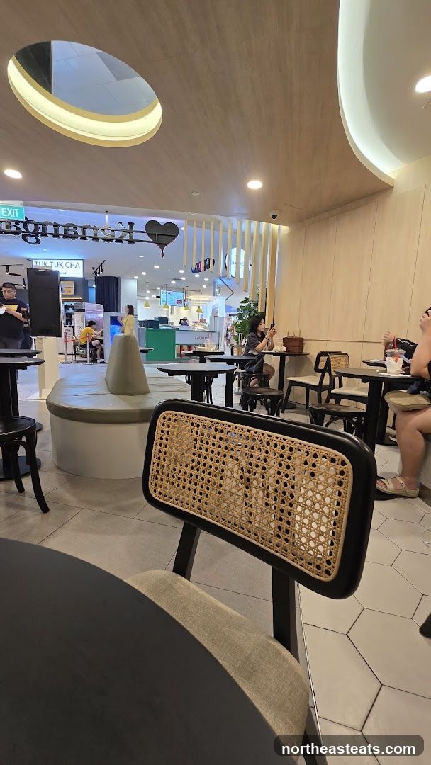 Cafe Interior with Seating
