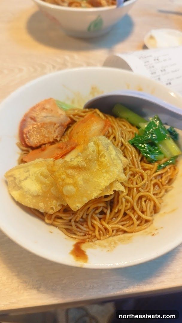 Noodles with Char Siu and Wontons