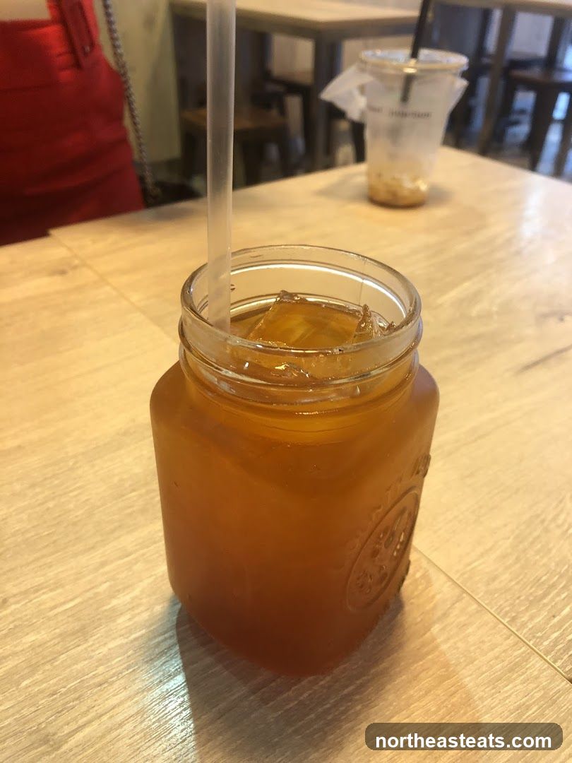 Iced Tea in a Jar