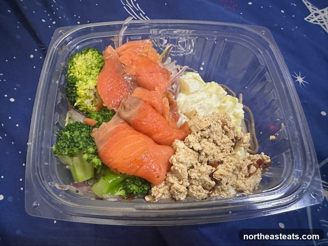 Salmon and Broccoli Salad