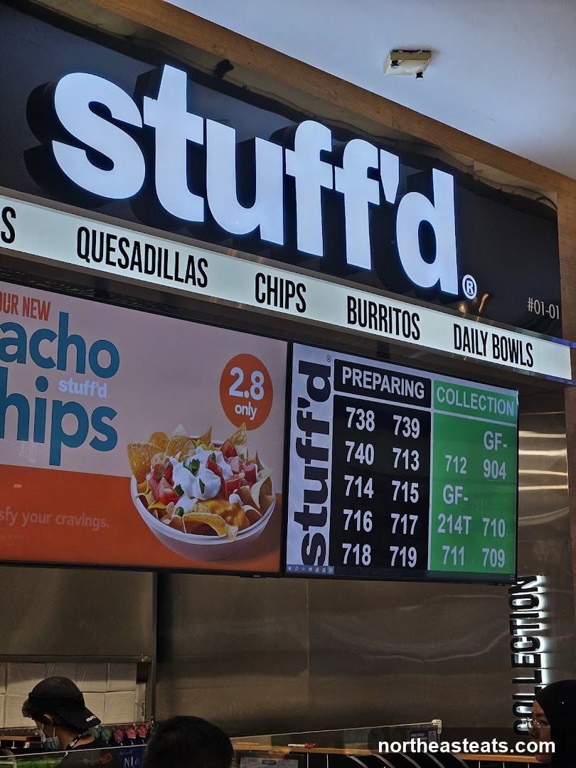 Stuff'd Menu Board