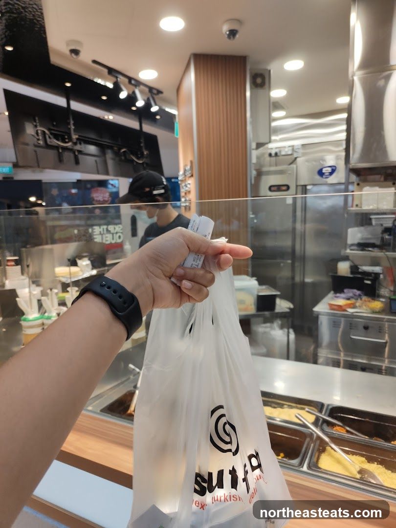 Takeaway Bag with Restaurant Logo