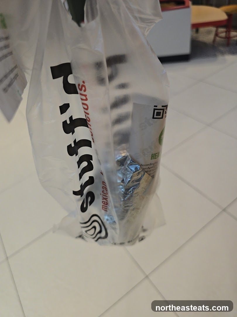 Takeout Bag with Food