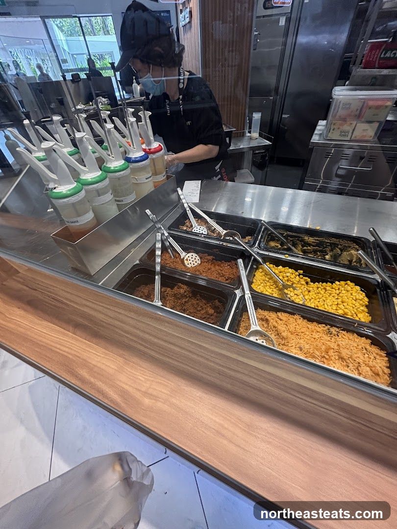 Food Service Counter