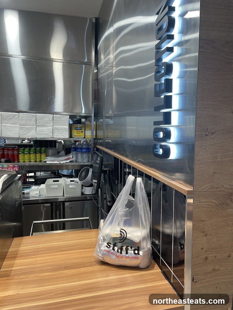 Takeout Bag on Counter