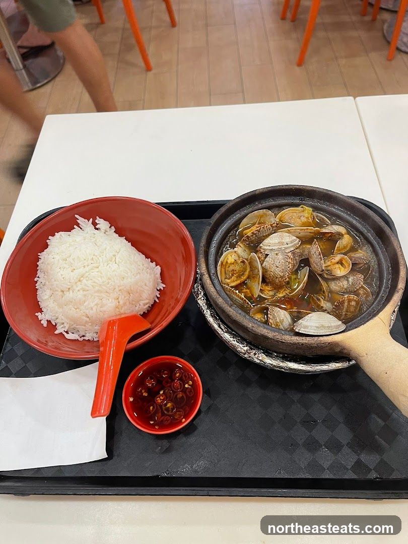 Clam Soup with Rice