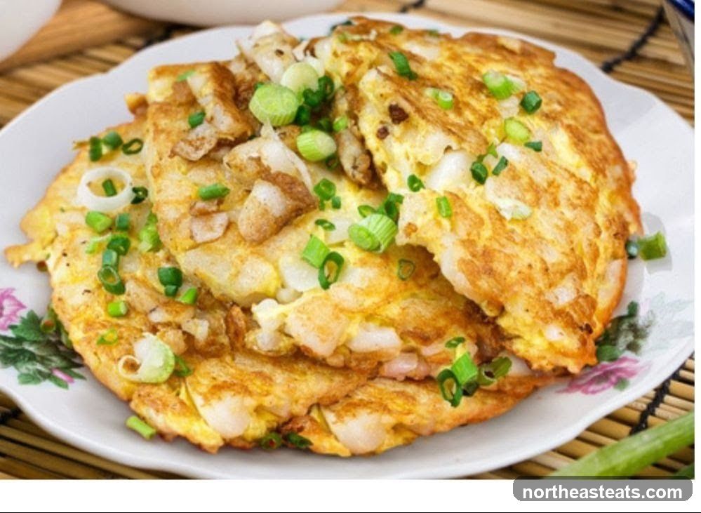 Fried Omelette with Scallions