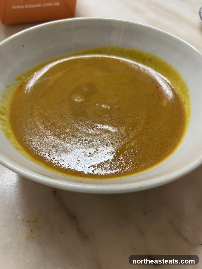 Bowl of Curry Soup