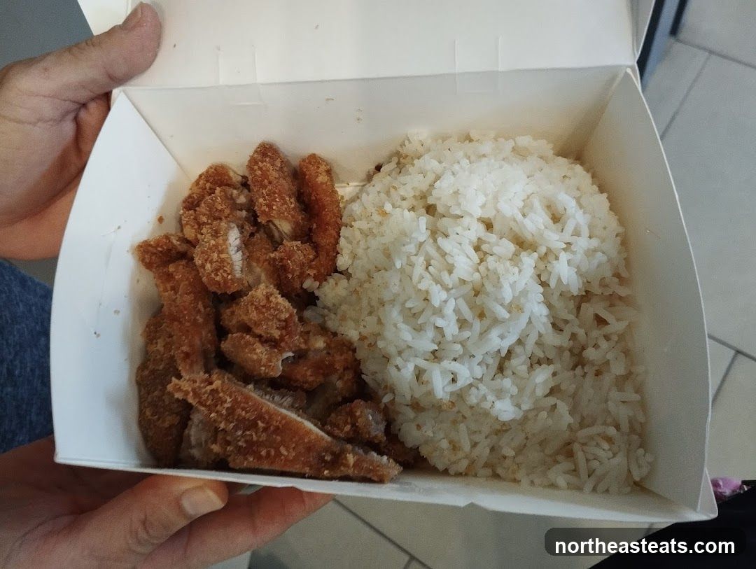 Fried Chicken and Rice