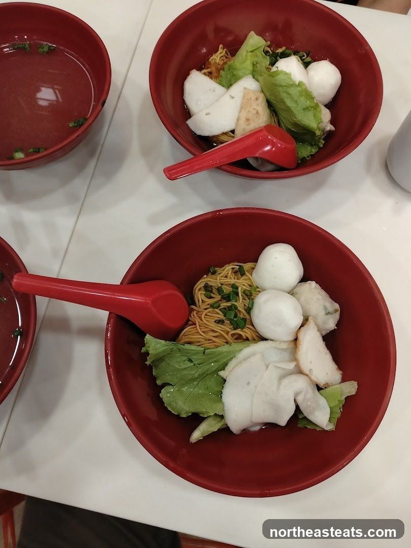 Noodles with Fish Balls