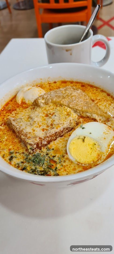 Laksa with Egg and Tofu