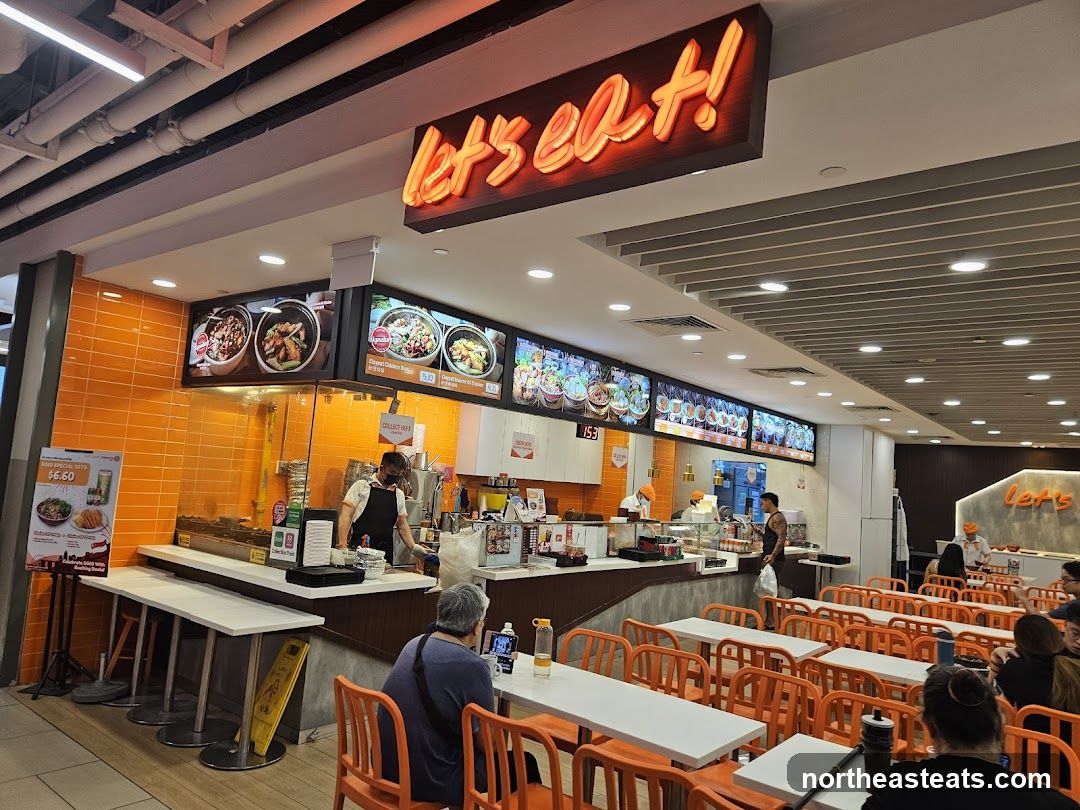 Food Stall with Seating Area