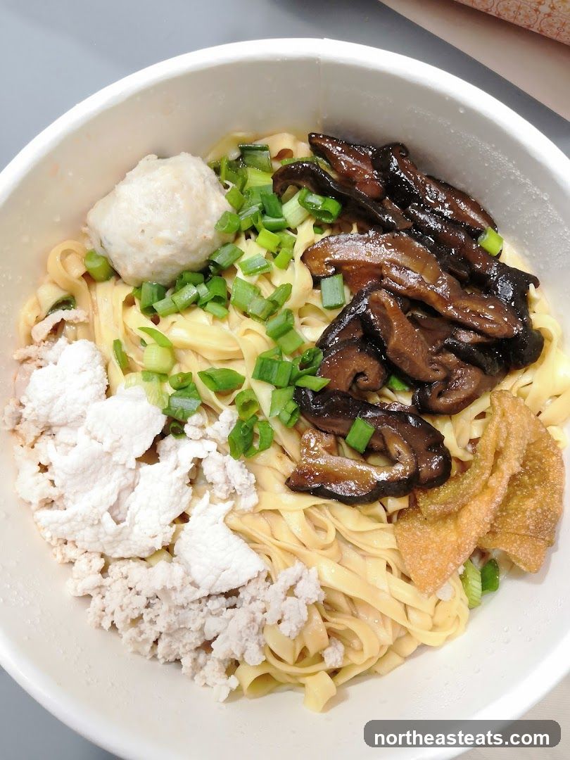 Noodles with Toppings