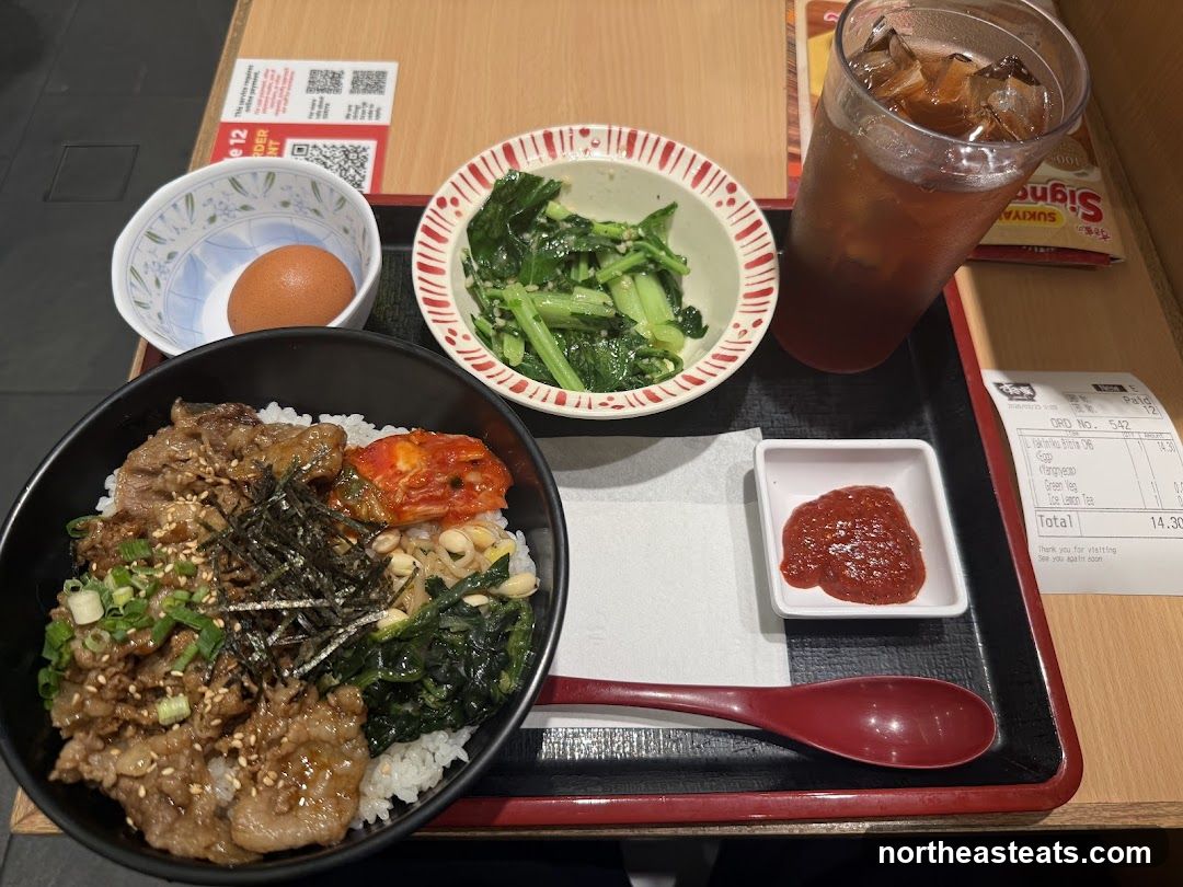 Korean Beef Bowl Meal
