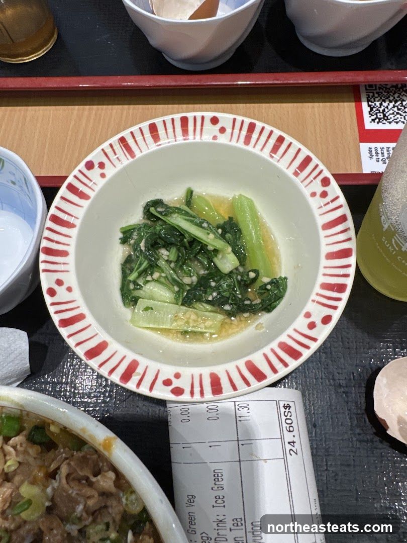 Meal with Vegetables and Drink