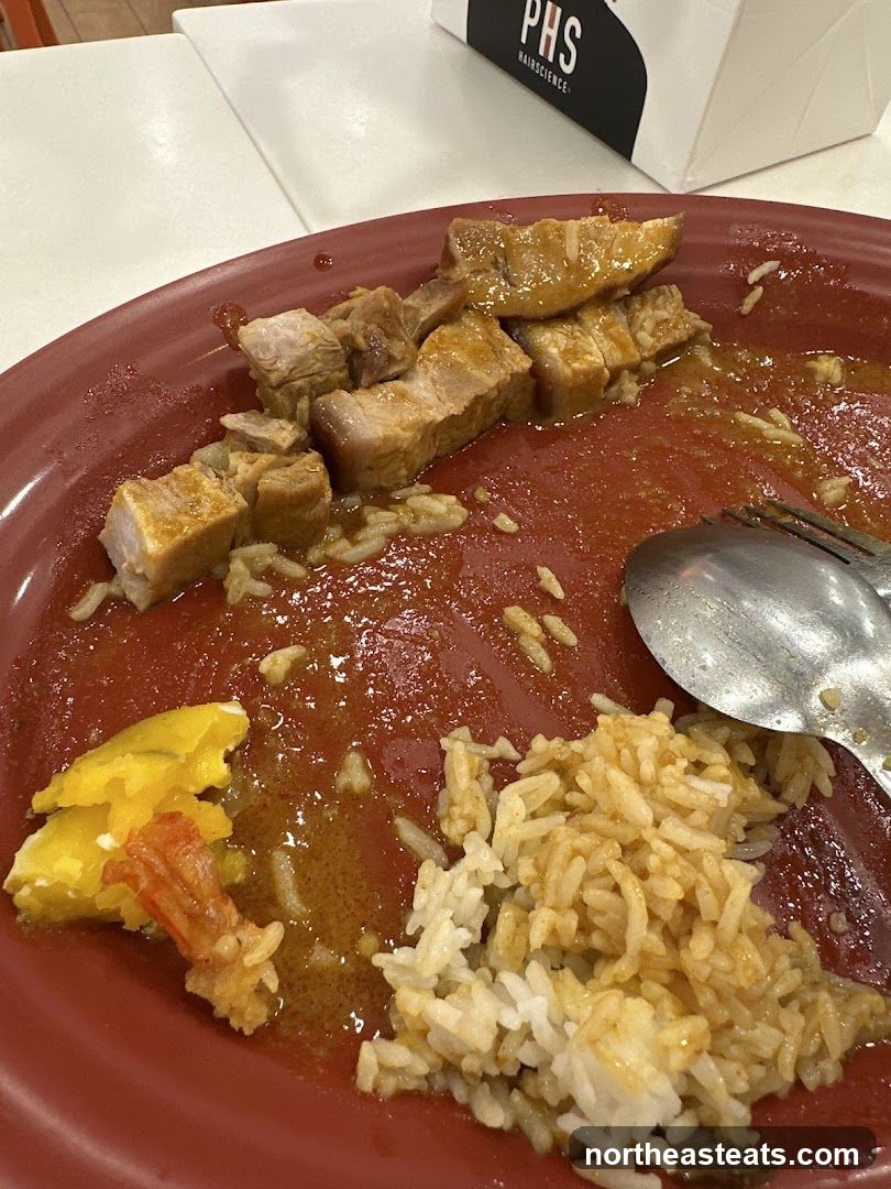 Leftover Pork and Rice