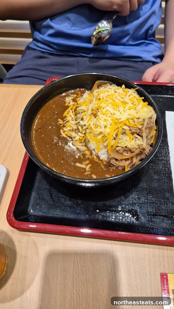 Beef Curry Rice with Cheese