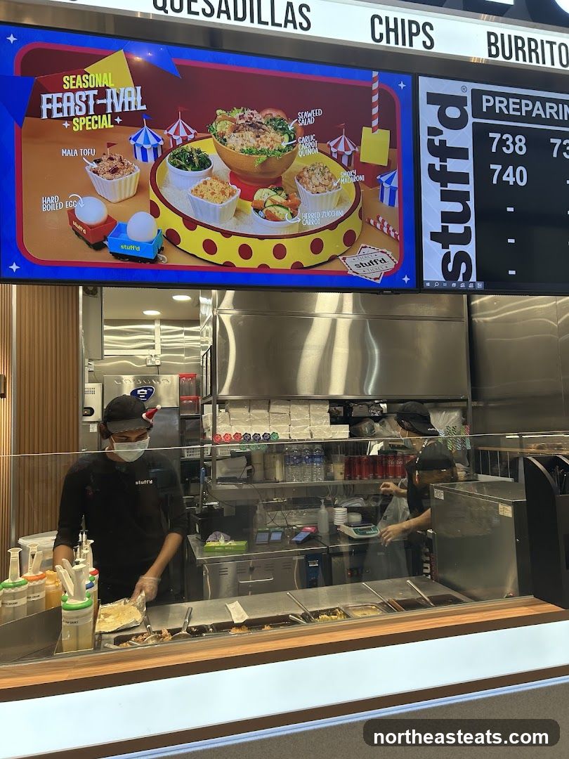 Food Counter Display