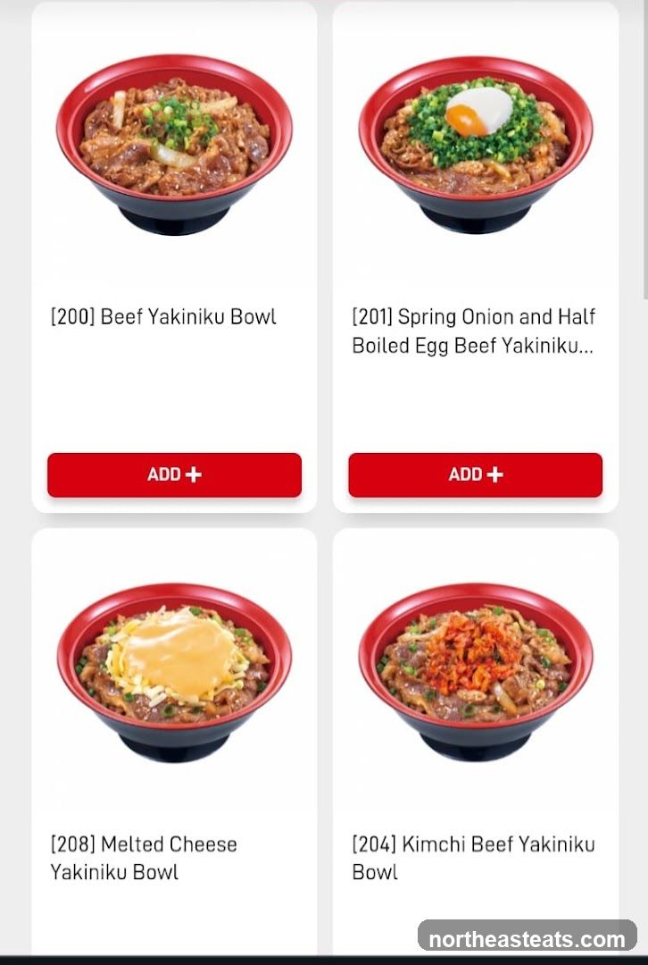 Beef Yakiniku Bowls