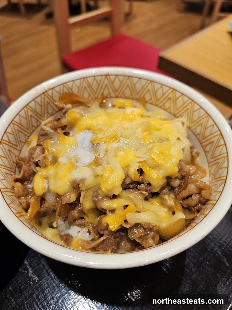 Beef and Cheese Rice Bowl