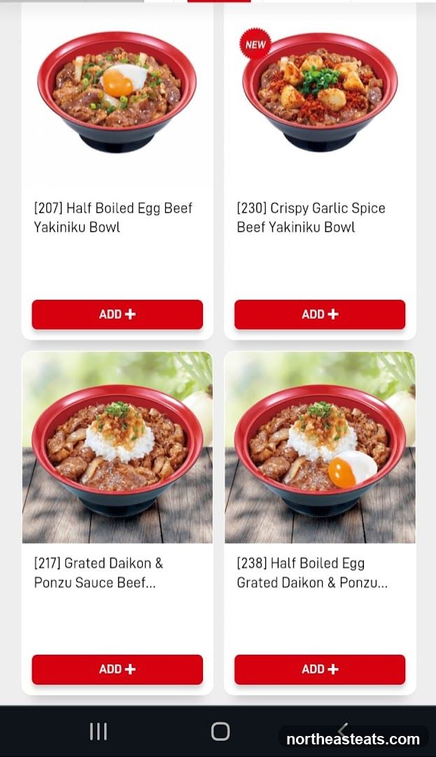 Beef Yakiniku Bowls