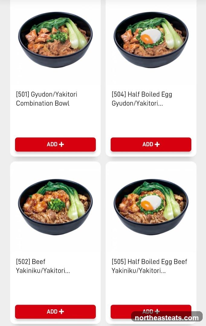 Menu Items