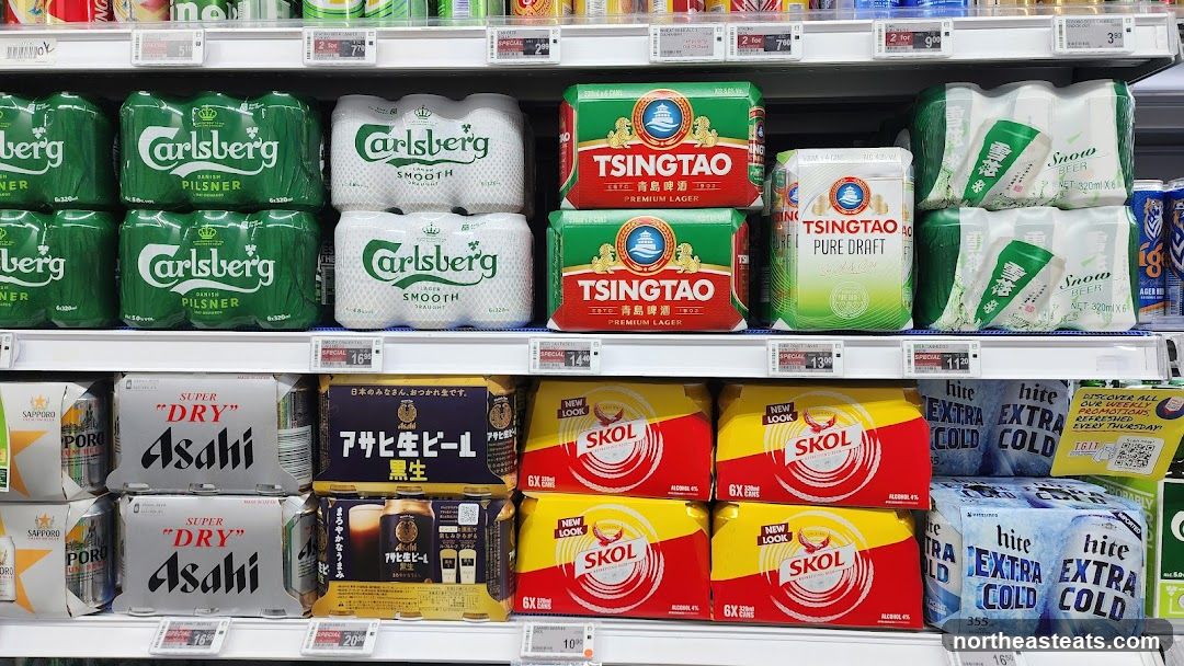 Beer Selection on Shelf