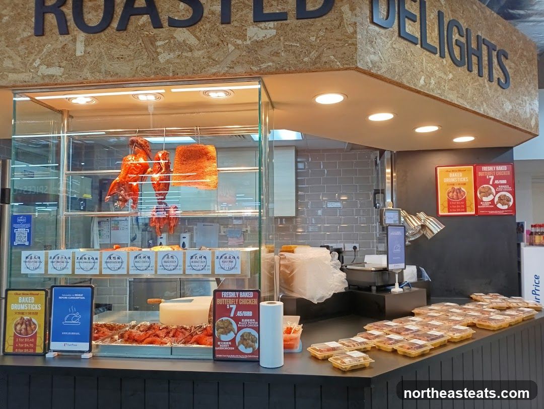Roasted Delights Food Stall