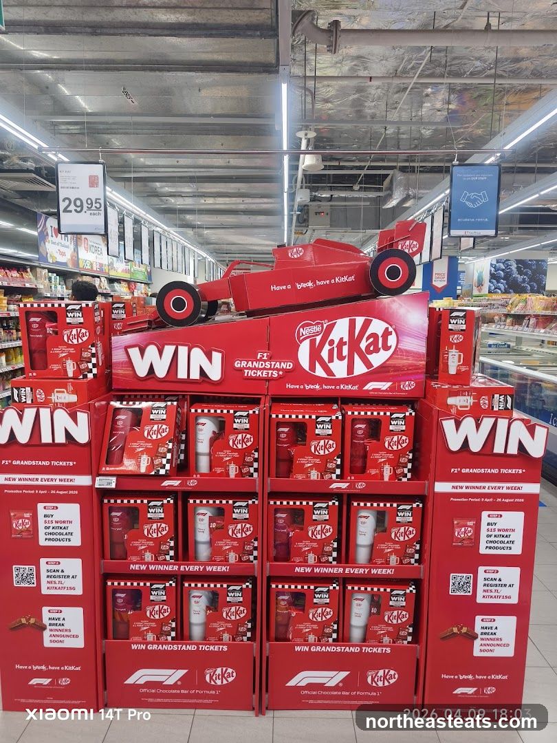Kit Kat F1 Promotion Display