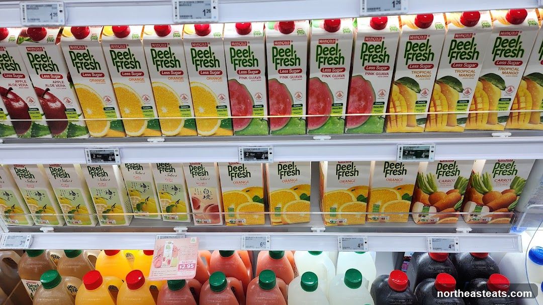 Juice Drinks on Shelf