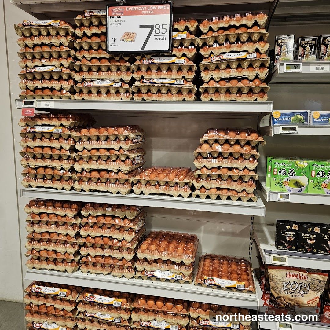Eggs on Shelves