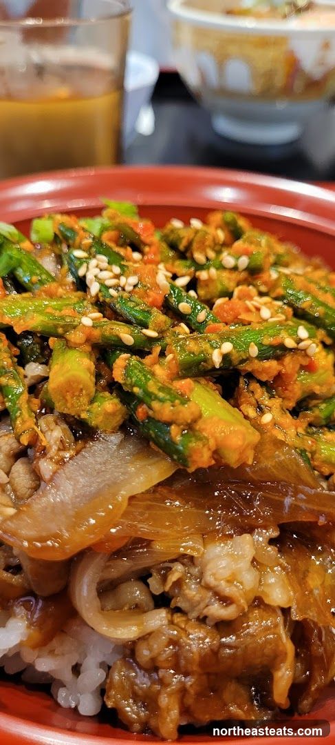 Beef and Asparagus Rice Bowl
