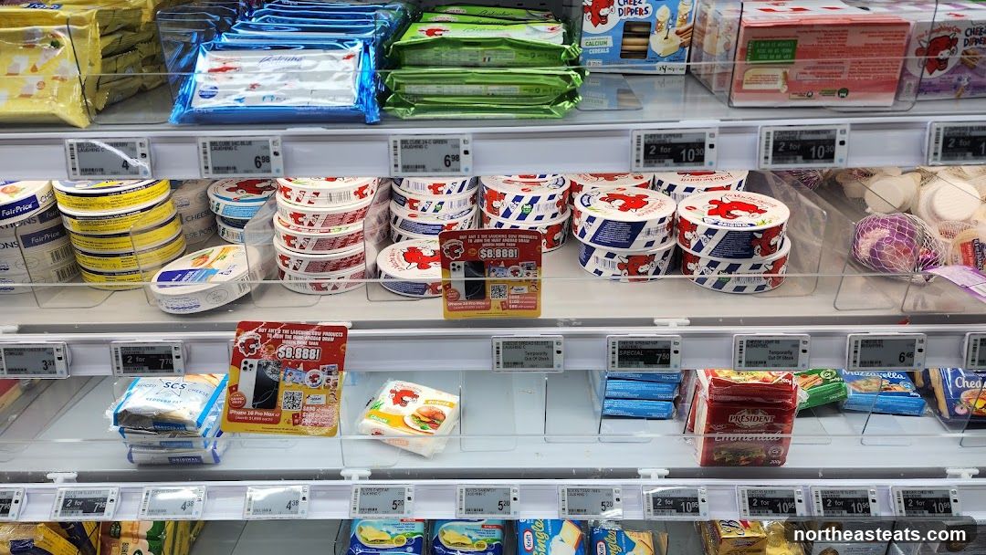 Cheese Products on Display