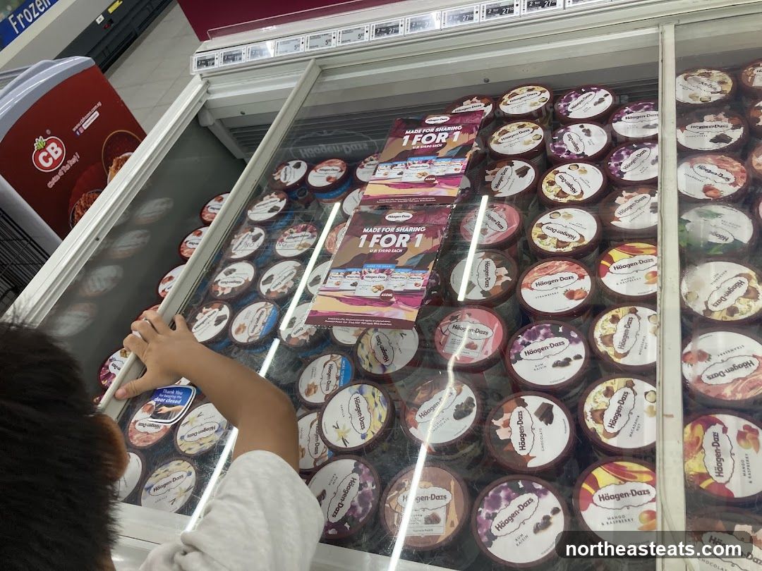 Ice Cream Freezer Display